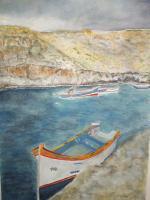 Watercolors - Malta - Watercolor